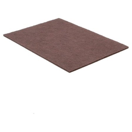 Sticky Situation NSN 14 x 20 in. Skilcraft Floor Pads, Maroon - 10 per Box ST1621110